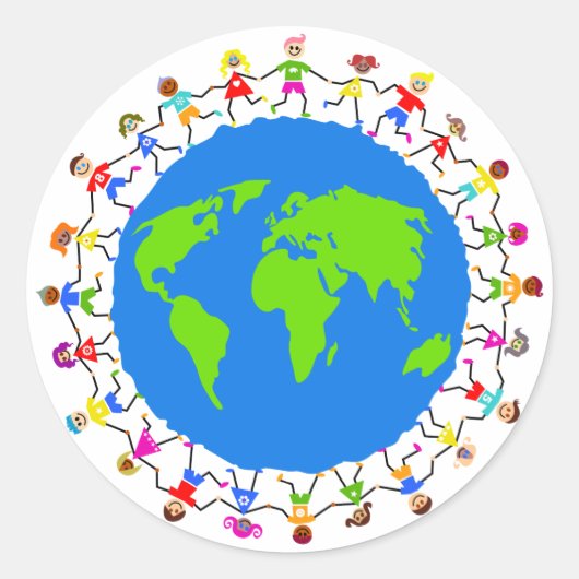 グローバルキッズ ラウンドシール (正面)