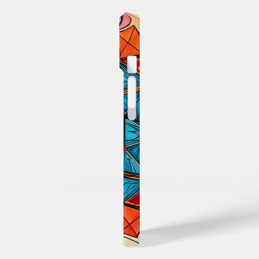 グローバルコミュニティ部族の根の神聖な幾何学の上師 Case-Mate iPhoneケース (裏面 / 左)