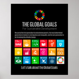 グローバルゴールポスター ポスター