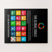 グローバルゴールUN SDG 2030ゲームパズル ジグソーパズル (横)