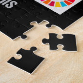 グローバルゴールUN SDG 2030ゲームパズル ジグソーパズル (側面)