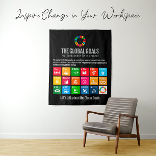 グローバルゴールUN SDG 2030 タペストリー