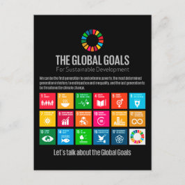 グローバルゴールUN SDG 2030 ポストカード