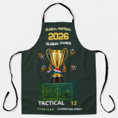 グローバルサッカー: 2026年世界大会タクティカル12 お父さん エプロン (正面)