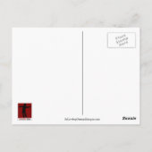 グローバルダンス – 多くの言語でダンス ポストカード (裏面)