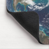 グローバルデータを示す地球の全体像2 マウスパッド (コーナー)