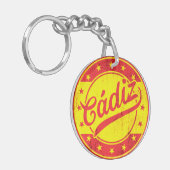 グローバルトラベラー – カディス，スペイン キーホルダー (正面左)