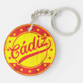 グローバルトラベラー – カディス，スペイン キーホルダー (裏面)