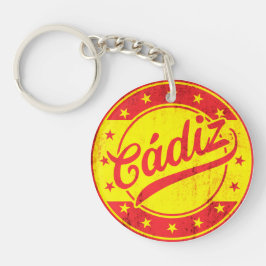 グローバルトラベラー – カディス，スペイン キーホルダー