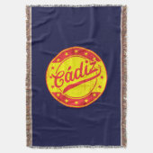 グローバルトラベラー – カディス,スペイン スローブランケット (正面縦)