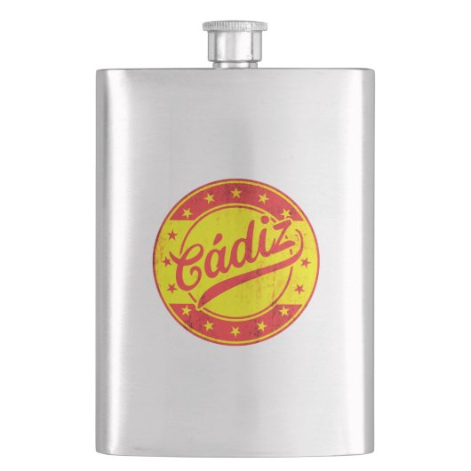 グローバルトラベラー – カディス，スペイン フラスク (正面)