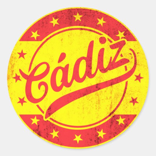 グローバルトラベラー – カディス，スペイン ラウンドシール (正面)