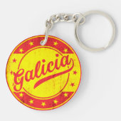 グローバルトラベラー – ガリシア，スペイン キーホルダー (裏面)