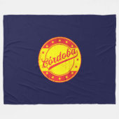 グローバルトラベラー – コルドバ,スペイン フリースブランケット (正面(横))