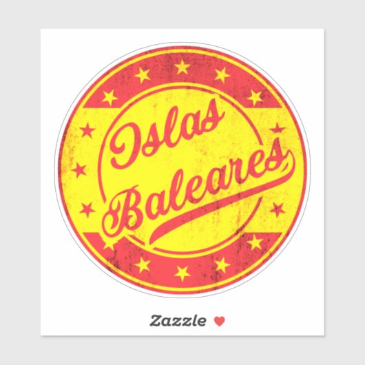 グローバルトラベラー – スペイン – Islas Baleares シール (シート)