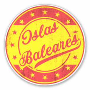 グローバルトラベラー – スペイン – Islas Baleares シール