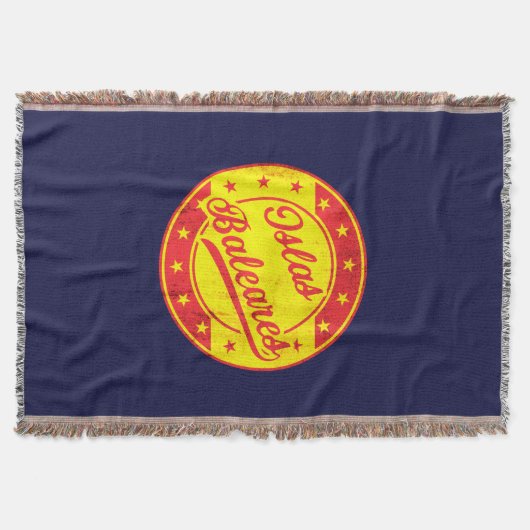 グローバルトラベラー – スペイン – Islas Baleares スローブランケット (正面)