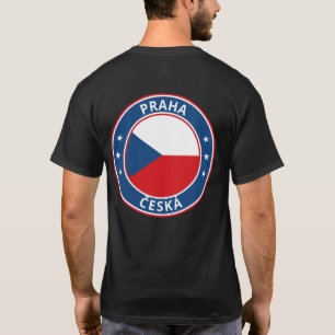 グローバルトラベラー – プラハ Prague, Cheska (Edit) Sti Tシャツ