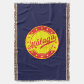 グローバルトラベラー – マラガ,スペイン スローブランケット (正面縦)