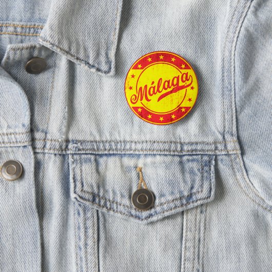 グローバルトラベラー – マラガ,スペイン 缶バッジ (インサイチュ)