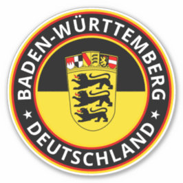 グローバルトラベラー – Baden-Wuttemberg （編集）ステッカー シール