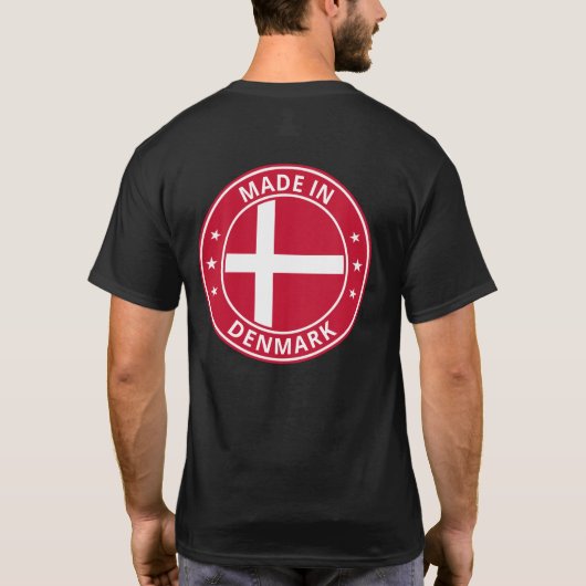 グローバルトラベラー – Made In Danmark |デンマーク(編集) Tシャツ (裏面)