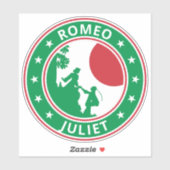 グローバルトラベラー – Romeo & Juliet シール (シート)