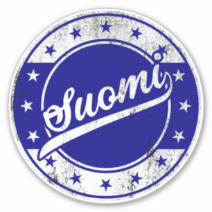 グローバルトラベラー – Suomi フィンランドのステッカー シール