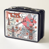 グローバルトラベル-カナダ メタルランチボックス (裏面)