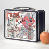 グローバルトラベル-カナダ メタルランチボックス (インサイチュ)