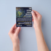 グローバルネットワーキング、スピードネットワーキングイベント広告 チラシ (手)