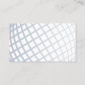 グローバルビジネスコンサルタントBlue Gray Globe 名刺 (裏面)