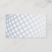 グローバルビジネスコンサルタントBlue Gray Globe 名刺 (裏面)