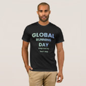 グローバルランニングデーTシャツ Tシャツ (正面フル)