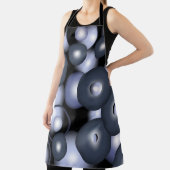 グローバル同心円軌道抽象芸術アート エプロン (インサイチュ)