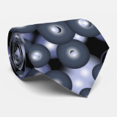 グローバル同心円軌道抽象芸術アート ネクタイ (ロール)