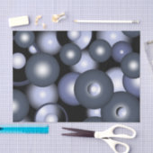 グローバル同心円軌道抽象芸術アート 薄葉紙 (クラフト)