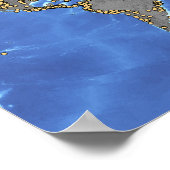 グローバル地すべり地図ポスター ポスター (角)