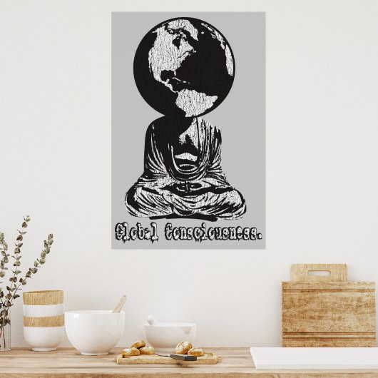 グローバル意識 ポスター (キッチン)