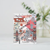 グローバル旅行 – カナダ ポストカード (スタンド正面)