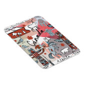 グローバル旅行 – カナダ マグネット (右側)