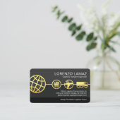 グローバル物流モード供給ライン 名刺 (スタンド正面)