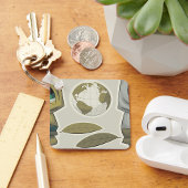 グローバル生物アース顔キーチェーン キーホルダー