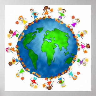 グローバル秋キッズ ポスター