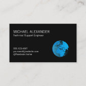 グローバル線ロゴ 名刺 (正面)