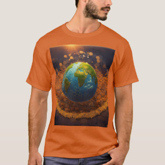 グローバル調和:平和と統一Tシャツ Tシャツ