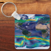 グローバル風の視覚化。 キーホルダー (正面)