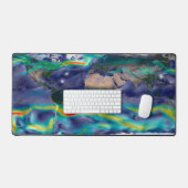 グローバル風の視覚化。 デスクマット (キーボード&マウス)