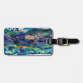 グローバル風の視覚化。 ラゲッジタグ (正面横)