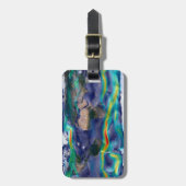 グローバル風の視覚化。 ラゲッジタグ (正面縦)